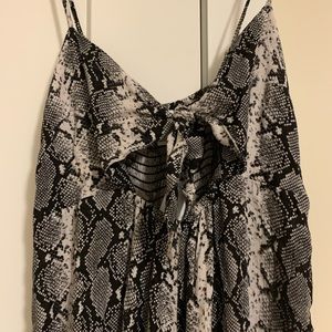 Patterned jumpsuit NEW w/tags